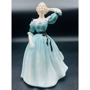 Royal Doulton Celeste Blue Dress HN 2237 Bone China Figurine 7 Inch
